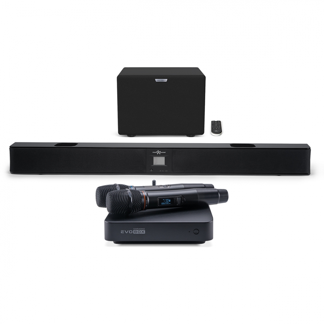 караоке-комплект EVOBOX Plus + EvoSound Bar (саундбар с караоке) в Чайковском