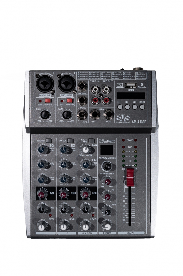 SVS Audiotechnik mixers AM-4 DSP Аналоговый микшерный пульт, 4-канала в Чайковском