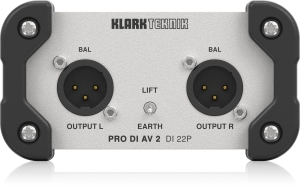 Klark Teknik DI 22P пассивный стерео директ-бокс в Чайковском