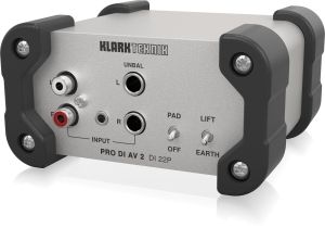 Klark Teknik DI 22P пассивный стерео директ-бокс в Чайковском